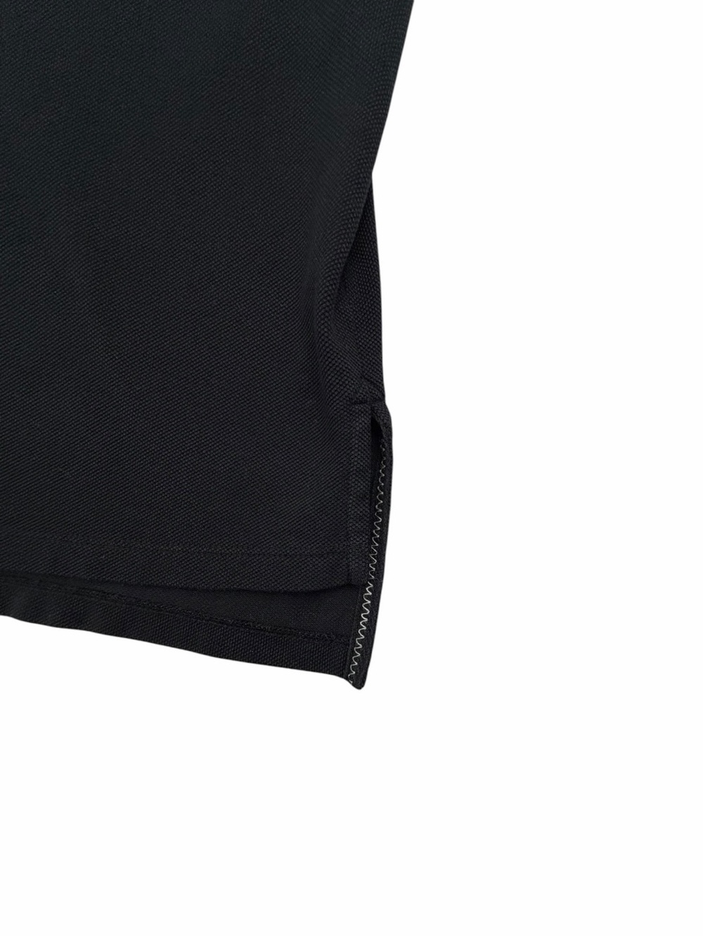 Tuckernuck Women’s Black Pique Holmes Boyfriend Polo In Black Size Large - Picture 6 of 8